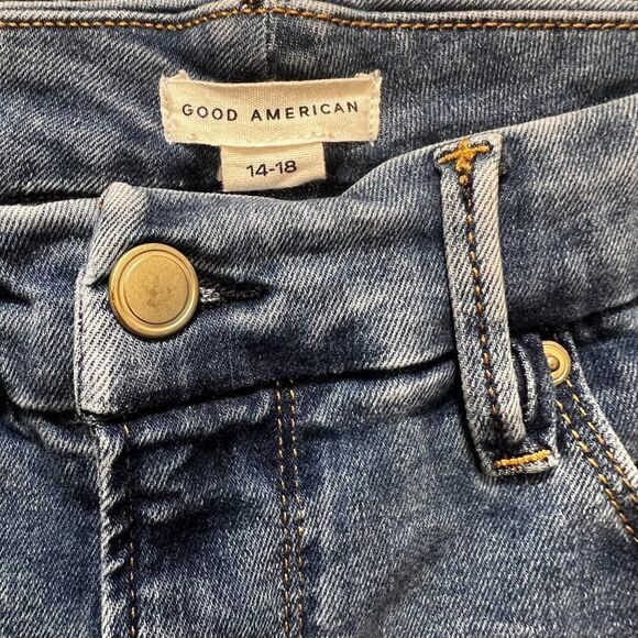 Good American Always Fits Good Legs Skinny Jeans Size 14-18 - Picture 5 of 7